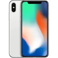 iphone x 64gb in silver