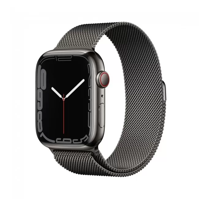 Apple Watch Series 7 45mm GPS Cellular Stainless Steel Case [Open Box]