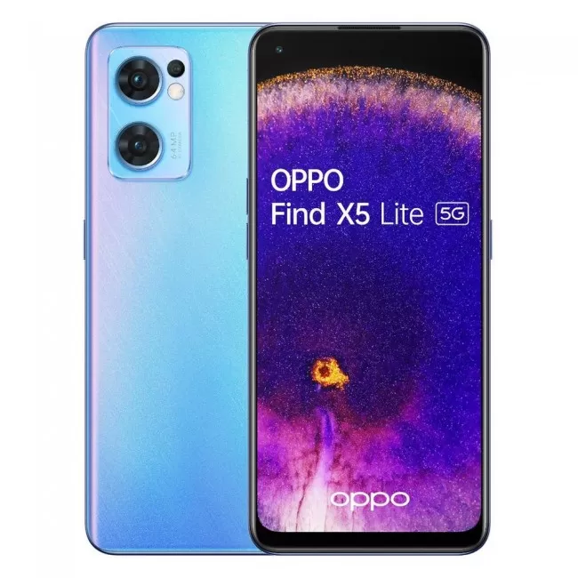 Buy Refurbished Oppo Find X5 Lite 5G Dual Sim (256GB) in Startrails Blue