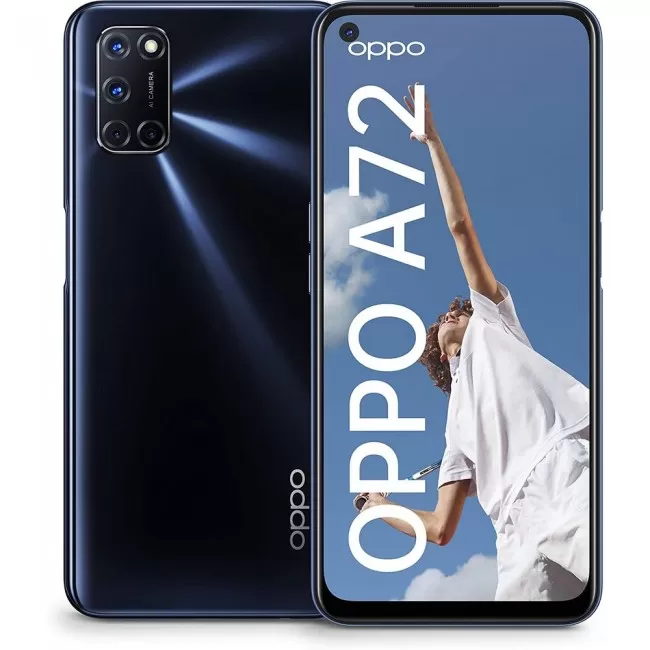 Buy Refurbished Oppo A72 Dual Sim (128GB) in Twilight Black