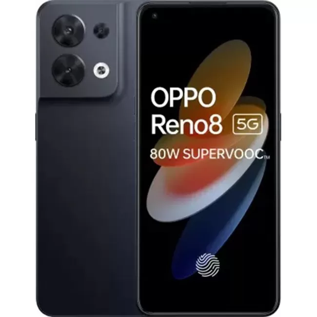 Buy Refurbished Oppo Reno8 5G (128GB) in Shimmer Black