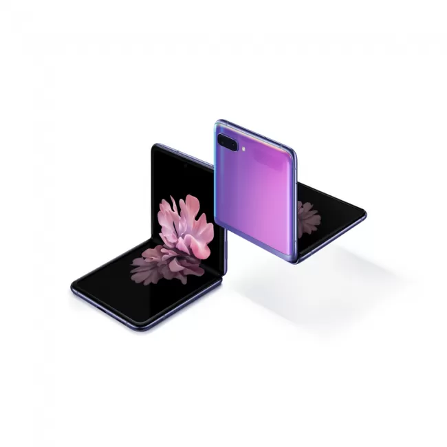 Buy Refurbished Samsung Galaxy Z Flip (256GB) in Mirror Purple