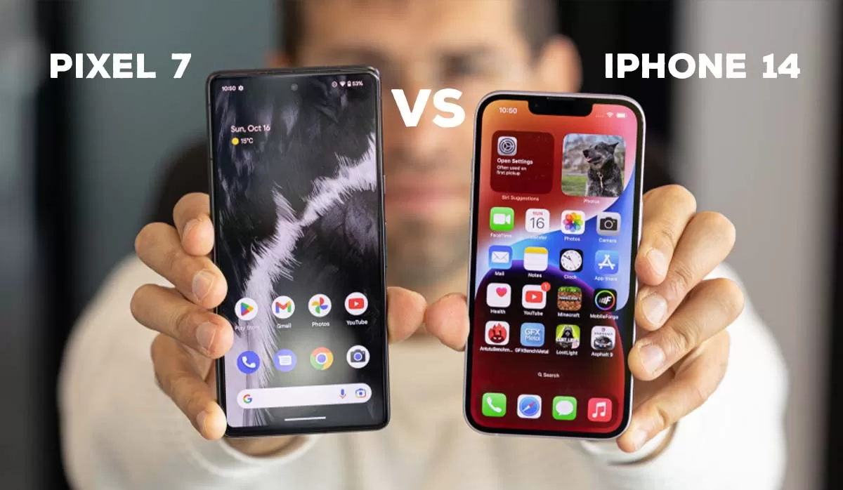 Google Pixel 7 vs. Apple iPhone 14